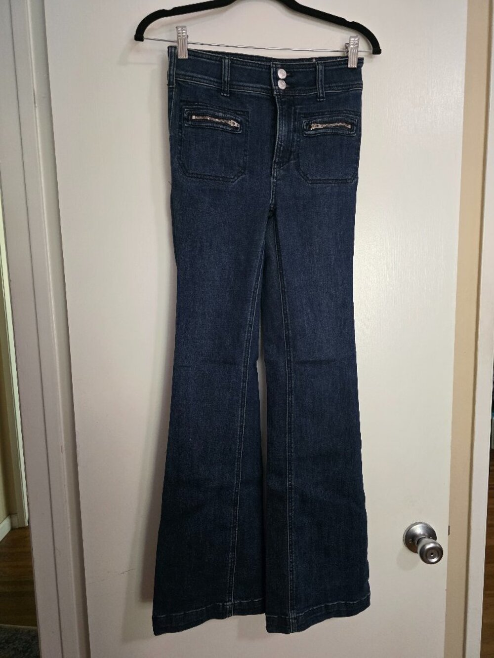 Anthropologie 32" Pilcro Dark Wash Jeans Size 25